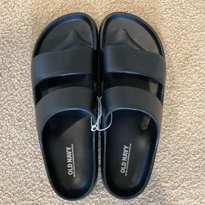 Old Navy Double-Strap Slide Sandals for Women (Partially Plant-Based) size 6